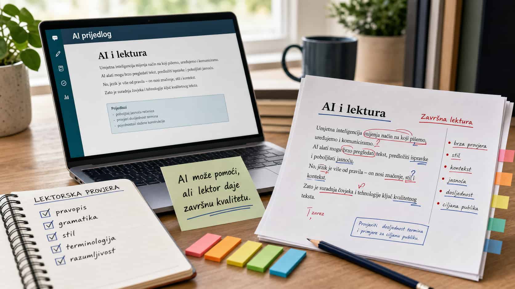 AI i lektura &ndash; može li umjetna inteligencija zamijeniti lektora?